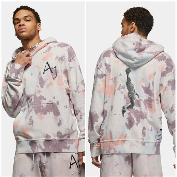 Jordan Sport DNA Fleece Pullover Hoodie / Plum Fog - Picture 1 of 9